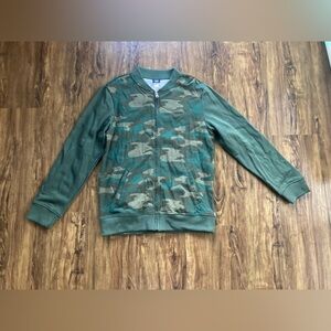 Route 66 Green Camo Jacket Kids XL